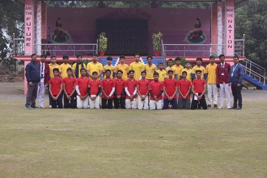Inter-house Cricket and Kho-Kho Match