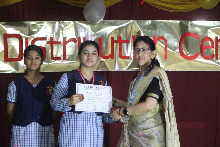 St. Paul's School, Rampurhat Celebrates Academic Excellence at 2025 Prize Distribution Ceremony