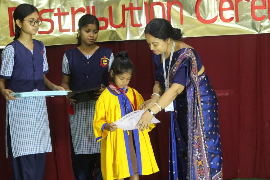 St. Paul's School, Rampurhat Celebrates Academic Excellence at 2025 Prize Distribution Ceremony